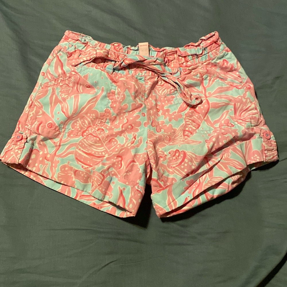 Lilly Pulitzer Fish Print Girl’s shorts